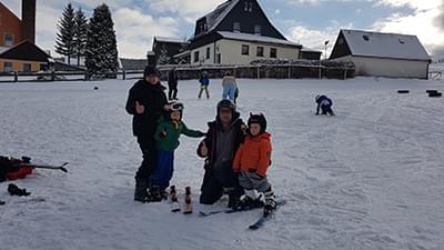 Wintersport im Erzgebirge